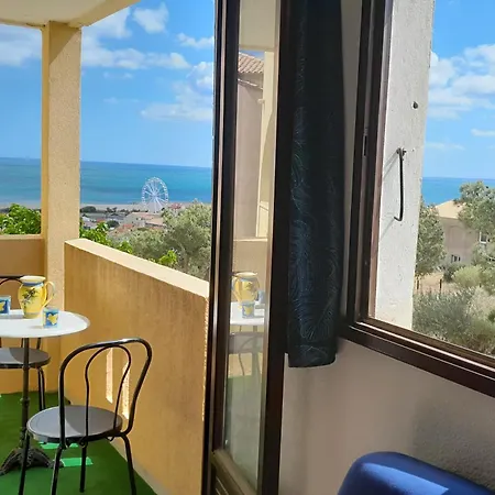 Pierre La 6 Personnes, Vue Sur La Mer, Piscine, Parking, Tennis M330 * Saint-Pierre-la-Mer (Aude)